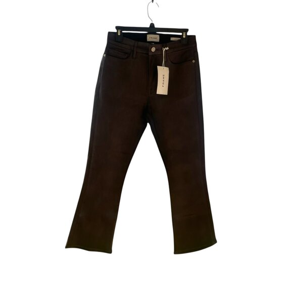 NWT Women's Frame Le Crop Mini Boot Jeans